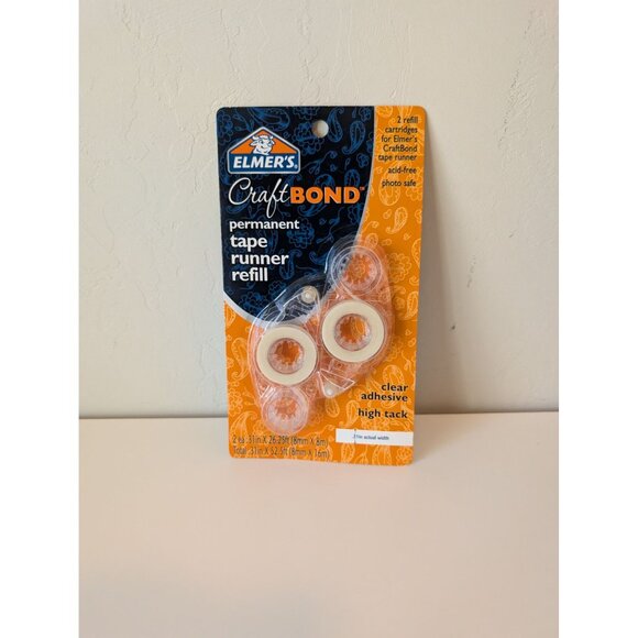 Elmers Craft Bond Permanent Tape Runner Refill - Picture 1 of 2